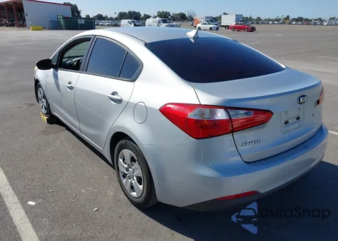 2015 Kia Forte Lx from USA, damaged, VIN KNAFK4A68F5420449